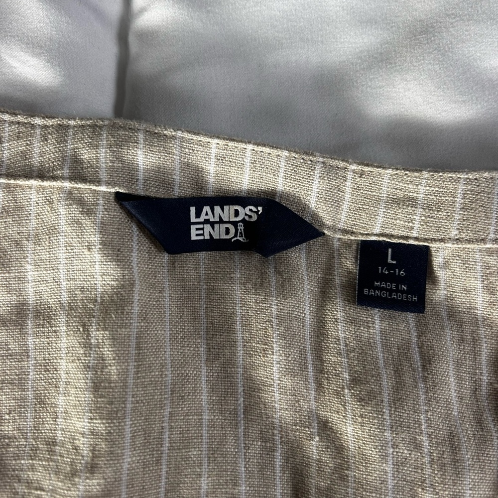 Lands women’s maxi linnen dress